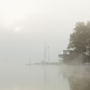 Mlhavé ráno 2 (Máchovo jezero)